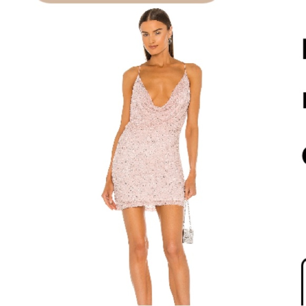 Pink Sequin Dress